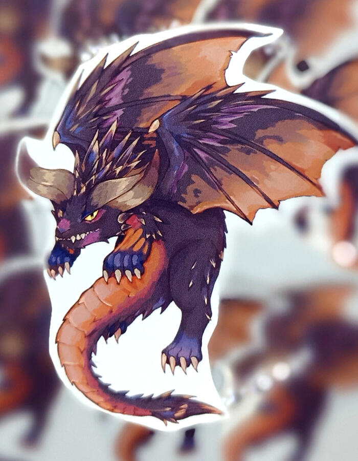 Nergigante Sticker Nergigante Sticker